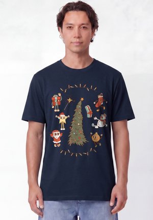 watapparel, CHRISTMAS 2024 UNISEX - T-shirt print - french navy