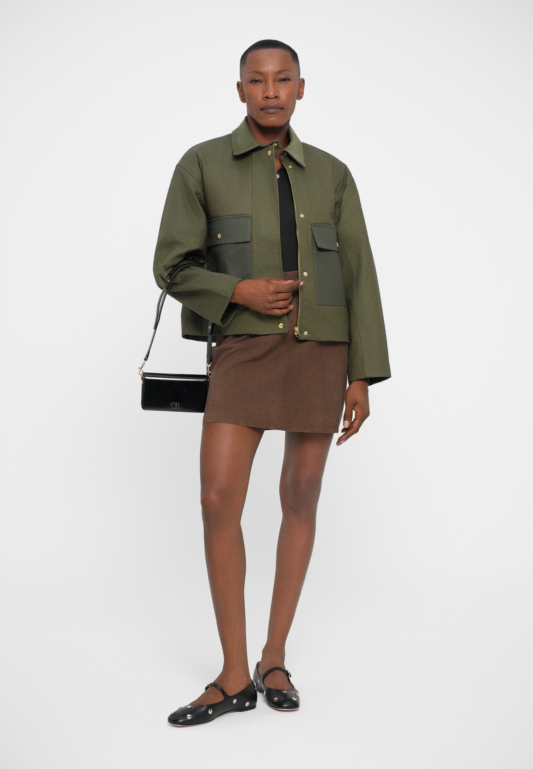 Marella RISE - Mini skirt - marrone/brown - Zalando.co.uk