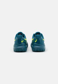 ASICS GEL CHALLENGER - Māla virsmas laukuma tenisa apavi - restful teal/safety yellow