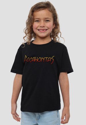 Disney POCAHONTAS LOGO - Print T-shirt - black