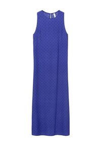 POLKA DOT MIDI - Day dress - blue
