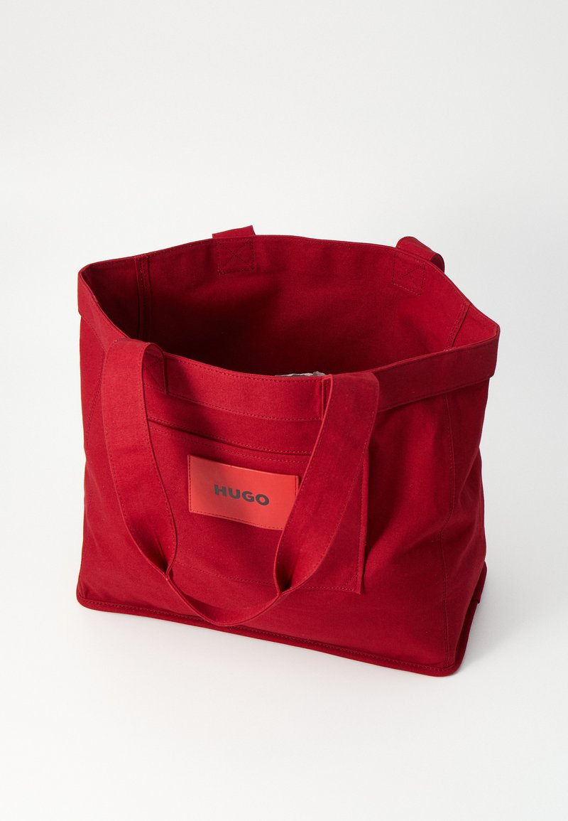 HUGO BECKY TOTE - Bolso Shopping - Dark Beige/marrón Topo