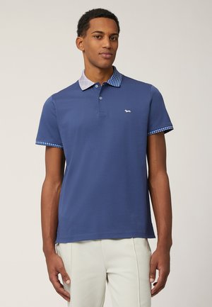 MEZZA MANICA CON COLLO A FANTASIA - Poloshirt - slavato