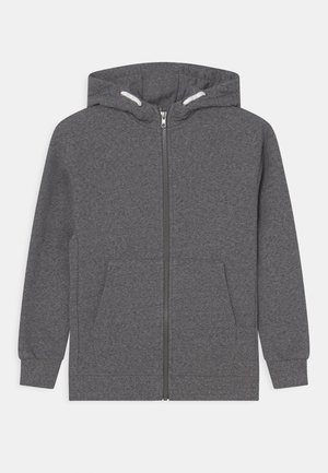 ZIP HOODY - Sudadera con cremallera - charcoal
