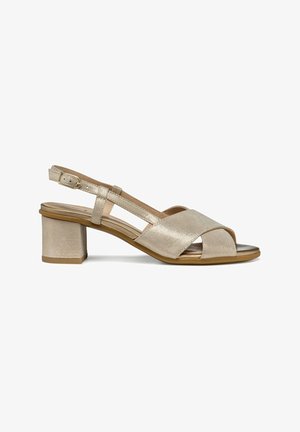 AURELY - Sandals - light gold