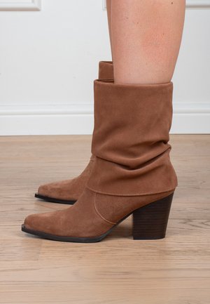PS POELMAN, PS POELMAN KYRA DAMES LAARZEN. - Stiefelette - taupe