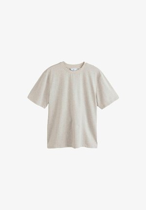 Next, REGULAR FIT - HERITAGE HERRINGBONE T-SHIRT . - T-Shirt print - neutral
