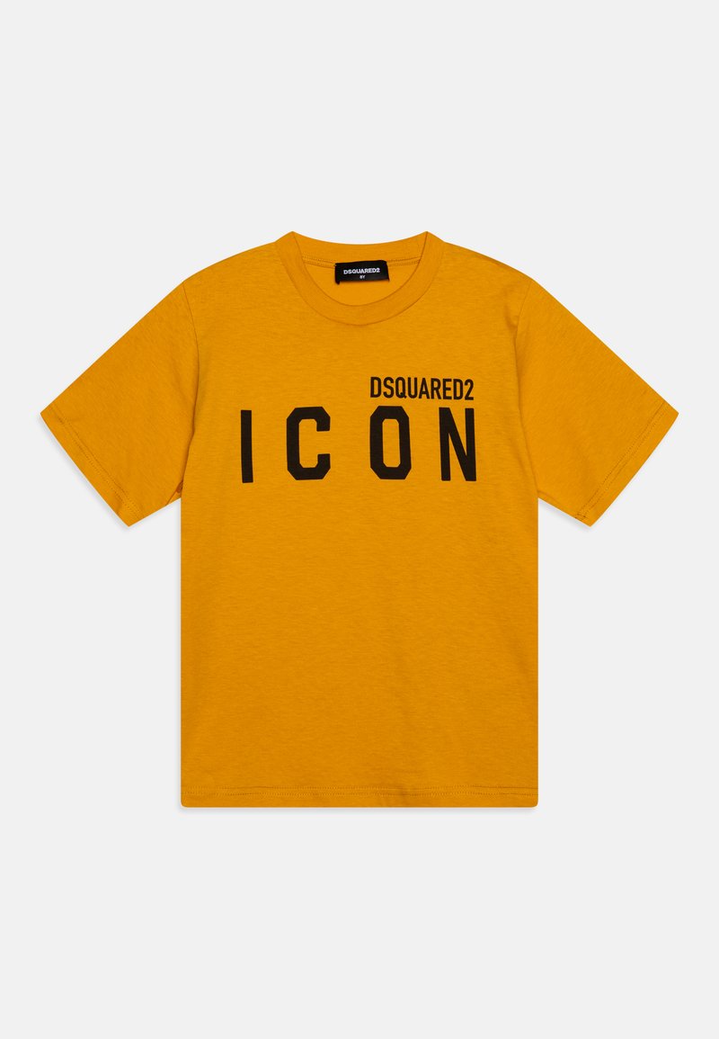 Dsquared2 - SLOUCH FIT ICON - T-shirts med print - golden glow, Forstørre