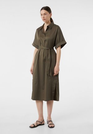 Shirt dress - karamell