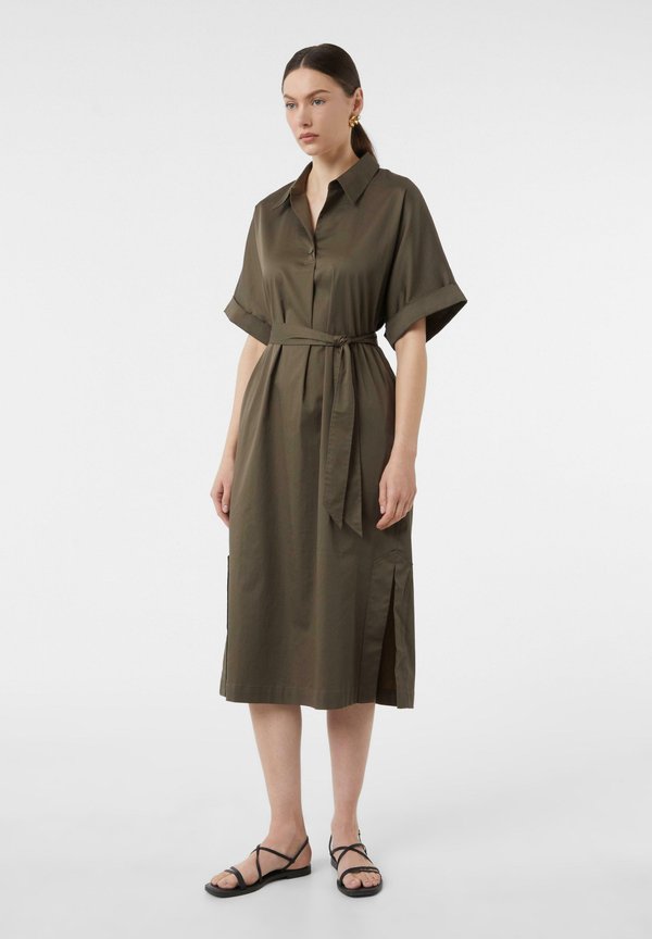 Blusenkleid - karamell