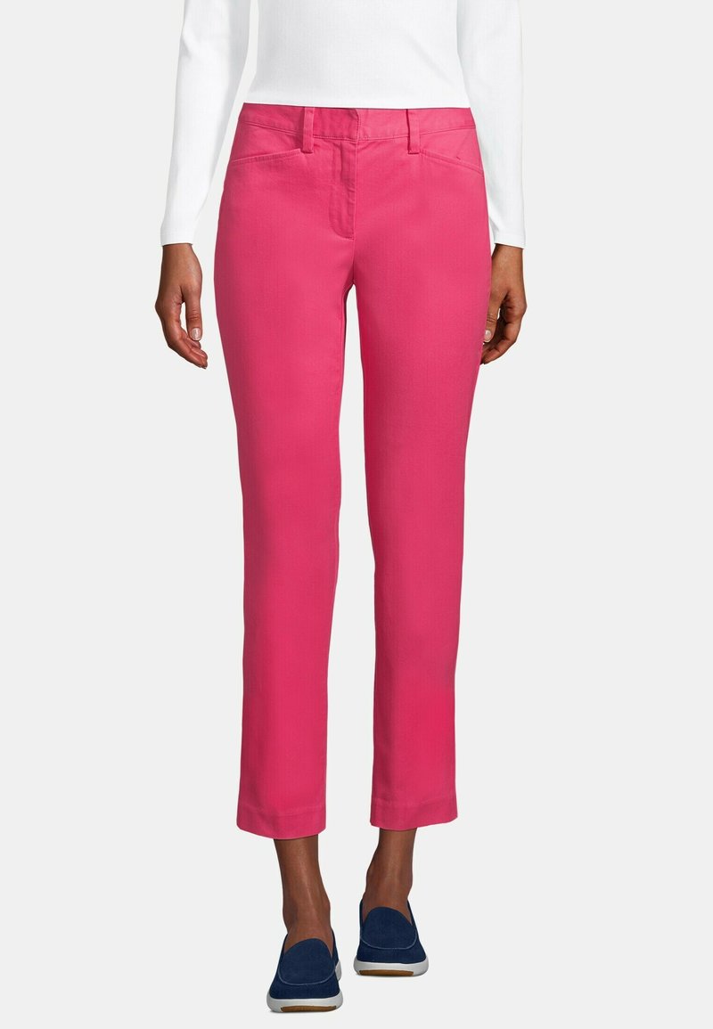 LANDS' END PETITE MID WAIST Chino hot pink/pink Zalando.ch