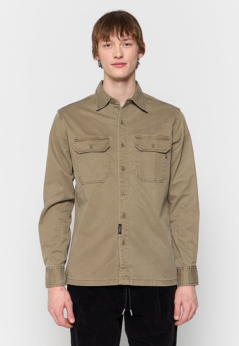 Replay Overhemd lichtbruin