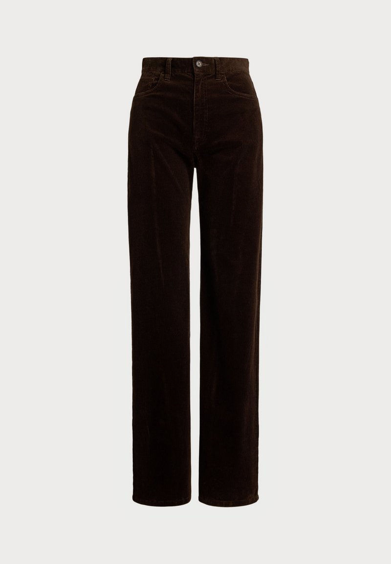 Polo Ralph Lauren COTTON CORDUROY WIDE-LEG PANT - Pantalon classique - dark beech