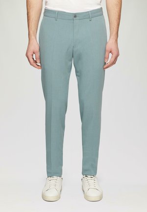 s.Oliver BLACK LABEL Trousers - türkisblau