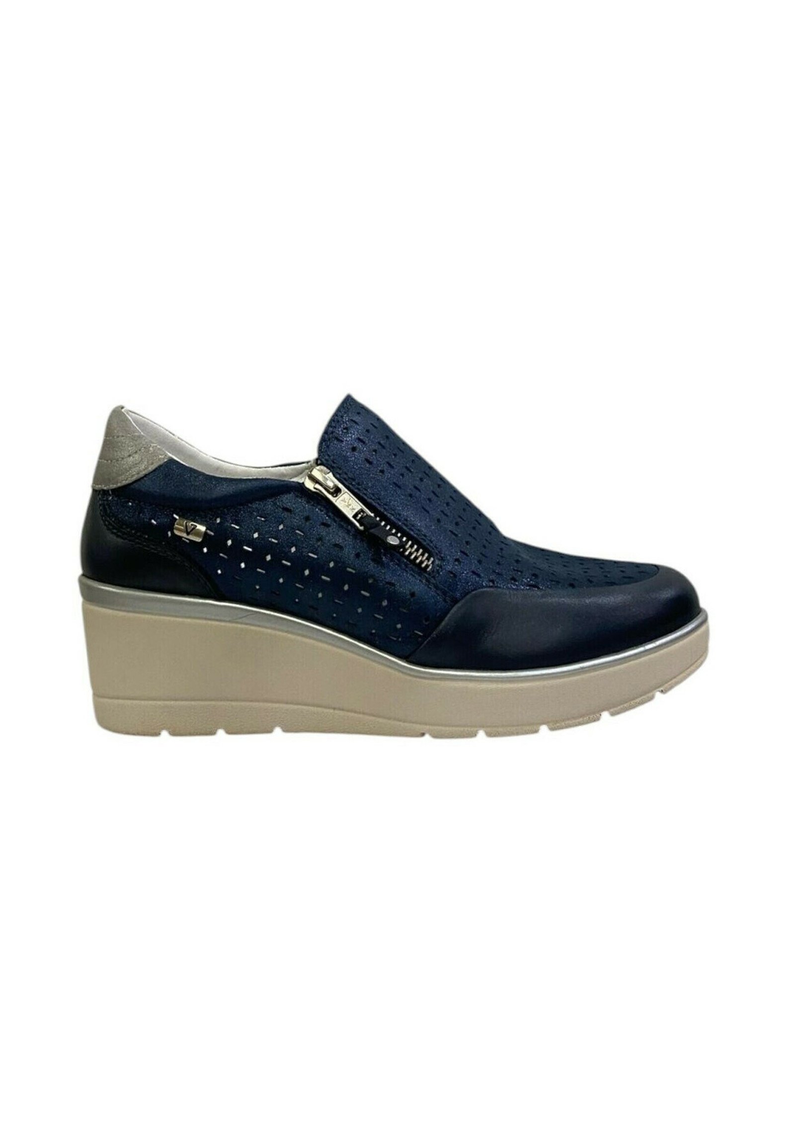 Sneakers Scarpe Senza Lacci Con Plateau Primavera Estate Scarpe