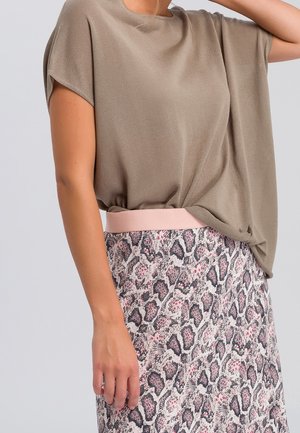 T-shirt imprimé - light brown
