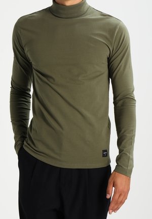 Langarmshirt - olive