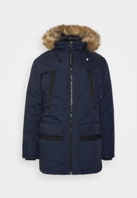 Não selecionado, dark navy