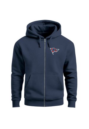 MIT KAPUZE PRINT NORWEGEN NORWAY ZIP - Hoodie - navy