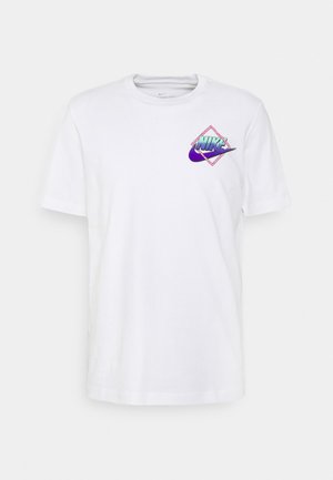 TEE BEACH ROLLERBLADER - Print T-shirt - white