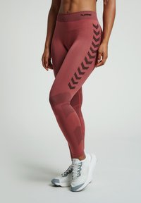 Hummel - FIRST SEAMLESS  - Tamprės - marsala Miniatiūros vaizdas 1