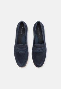 Anna Field LEATHER - Pantofi slip-on - dark blue