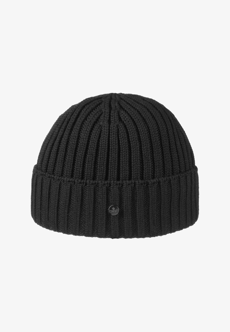 Lierys Beanie - schwarz