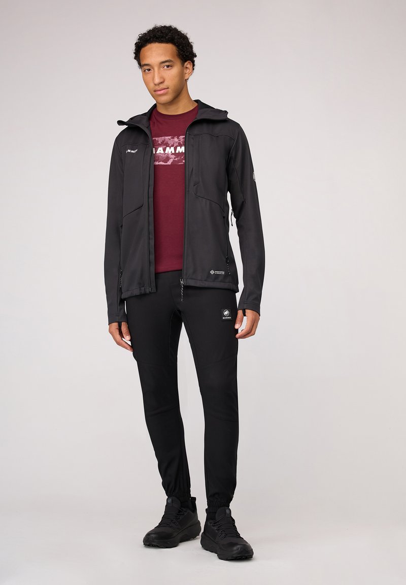 Veste Softshell Mammut Homme XL - Noir - SoftTech - Occasion Très Bon état