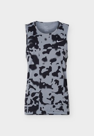Nike Performance, HYVERSE TANK - Μπλούζα - smoke grey/black/hite