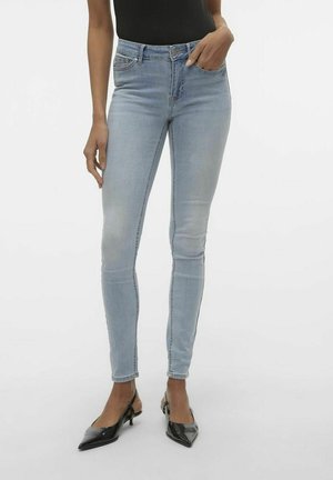 Vero Moda Jeans slim fit - light blue denim