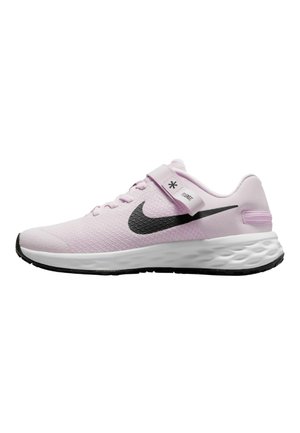 NIKE REVOLUTION 6 FLYEASE (GS - Nøytrale løpesko - pink foam black