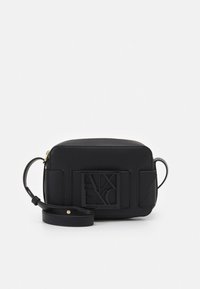 Armani Exchange BORSA TRACOLLA - Keresztpántos táska - black
