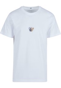 Mister Tee - SKULL BEAR  - T-shirt basic - white Miniatuurafbeelding 1