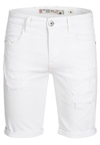 INCADEN - Pantaloni scurți din denim - off-white