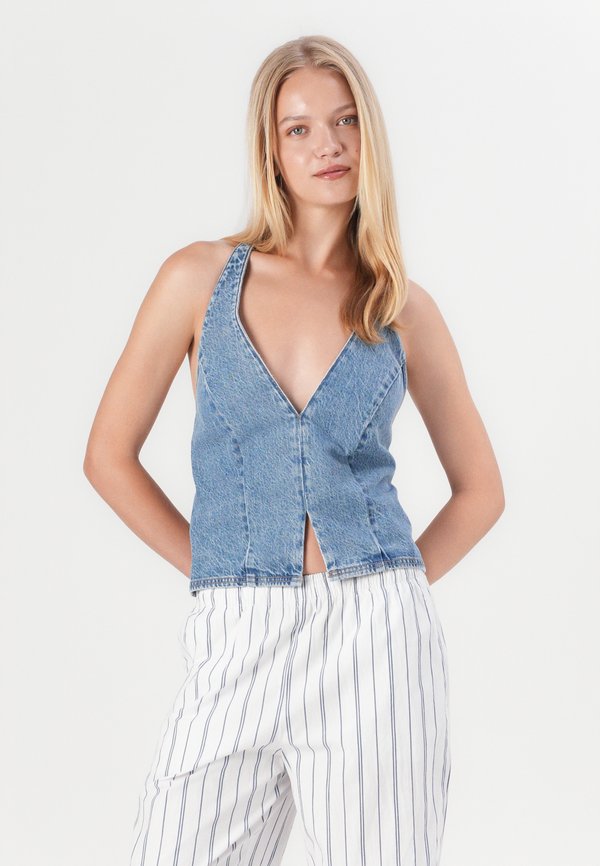 BARE CLEAN FRONT VEST - Blouse2