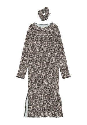 PET SET - Freizeitkleid - feather gray aop