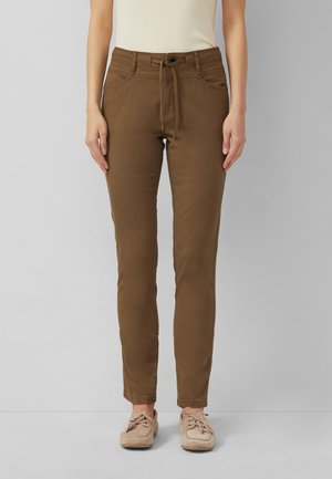 s.Oliver HOSE - Broek - dunkelbraun