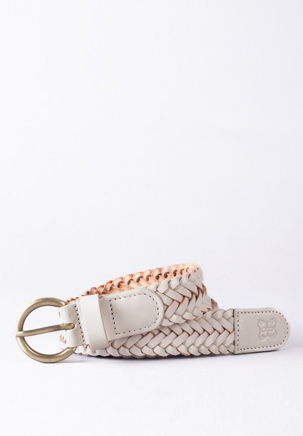 WAVERTON - Braided belt - stone2