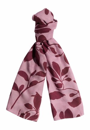 Šalle - pink leaf