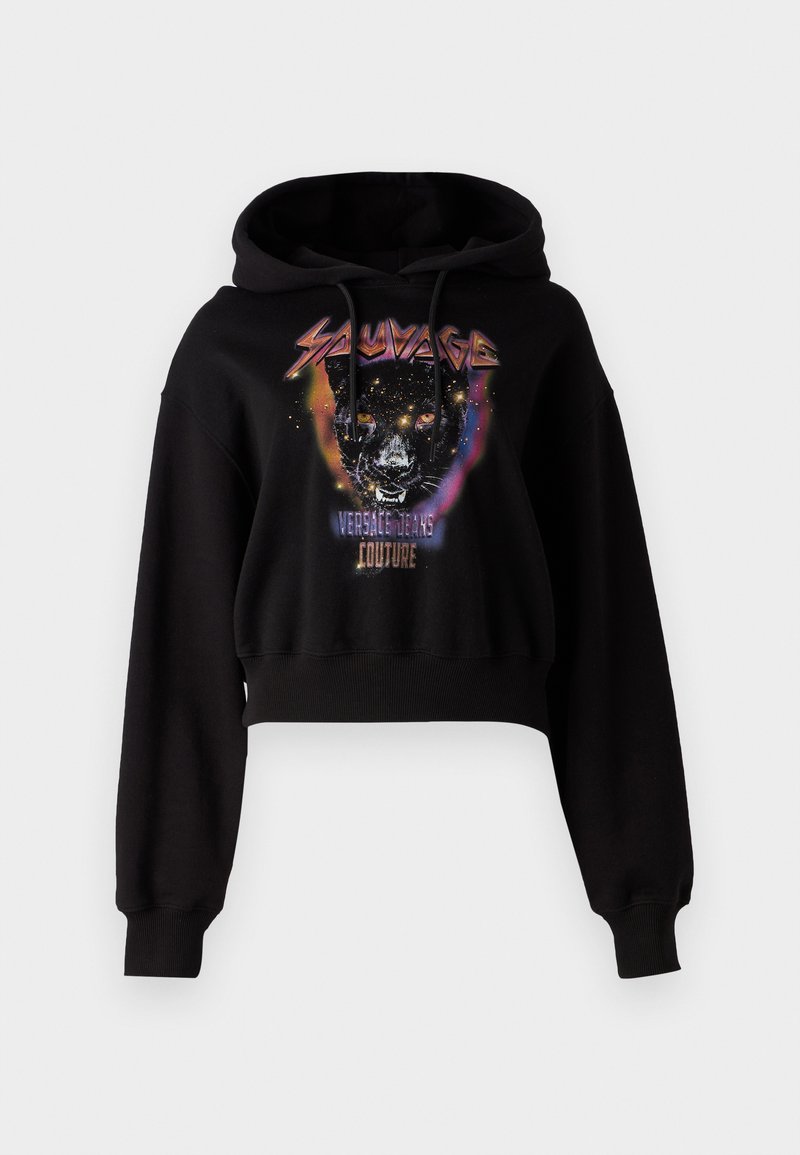 Versace Jeans Couture Hoodie zwart Versace Jeans Couture Hoodie zwart