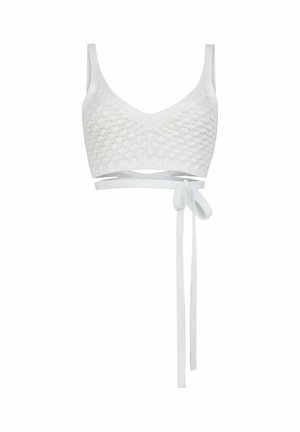 Falconeri, SHELL STITCH - Top - white