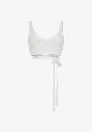 Falconeri, SHELL STITCH - Top - white