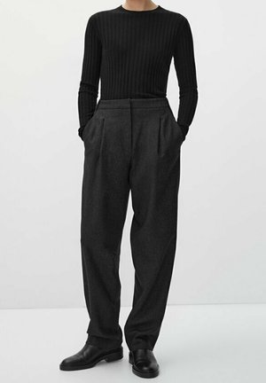 Massimo Dutti Trousers - dark grey