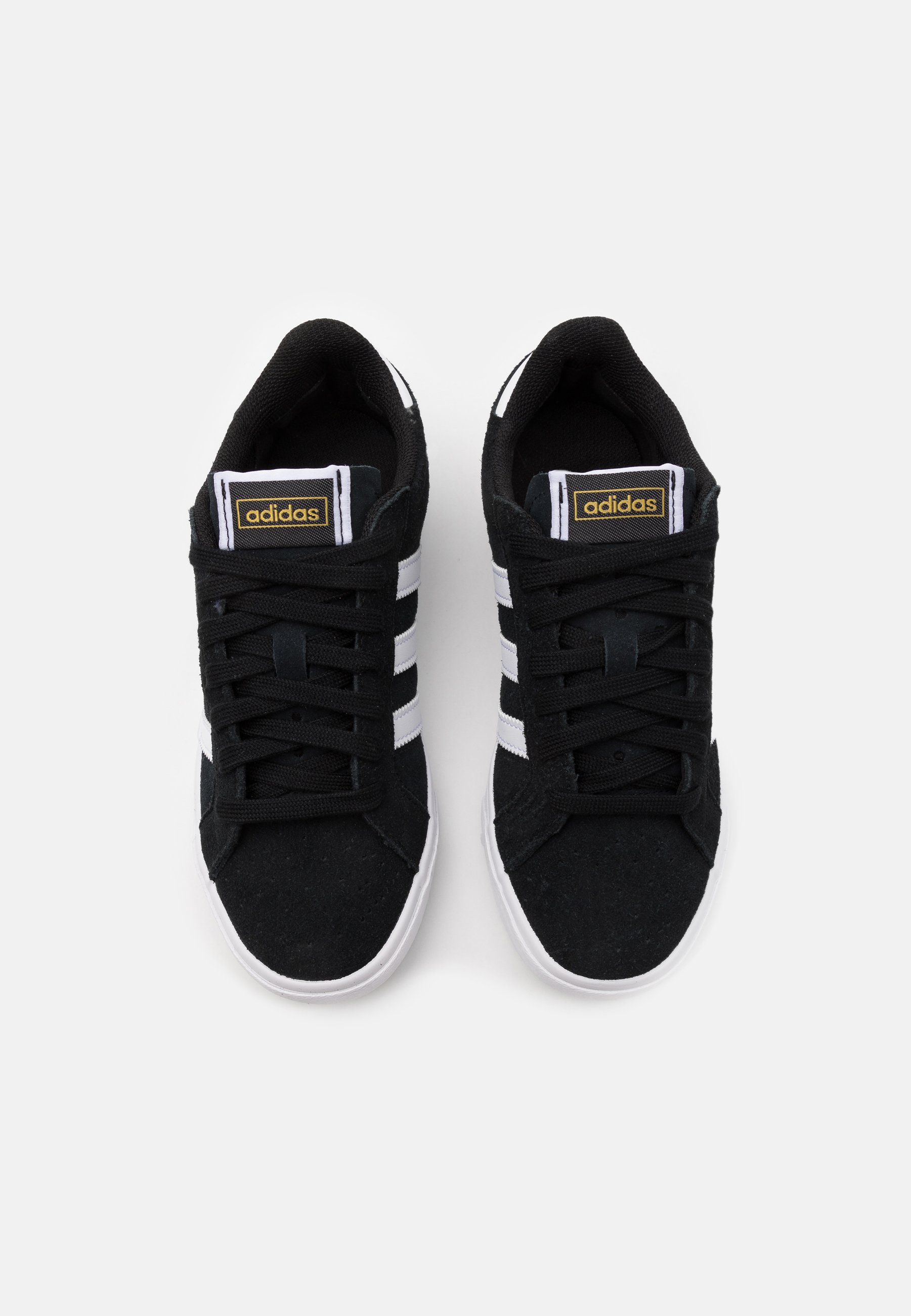 adidas Originals BASKET PROFI UNISEX - Trainers - core black/footwear  white/gold metallic/black - Zalando.co.uk