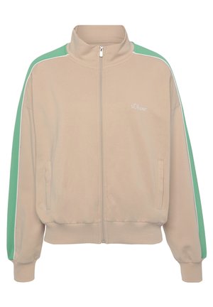 Sweatjacke - beige