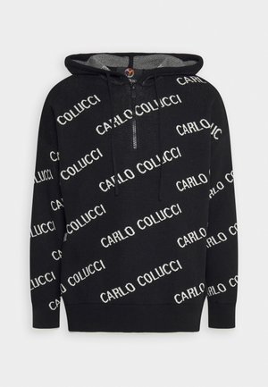 KAPUZEN TROYER UNISEX - Svetrík - black