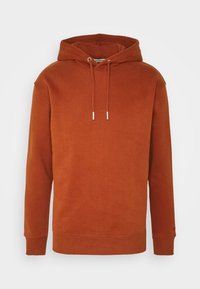 TOM TAILOR DENIM Felpa con cappuccio - orange