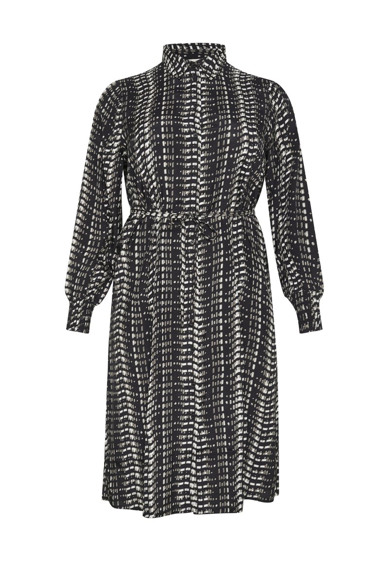 Kaffe Curve Blousejurk zwart Kaffe Curve Blousejurk zwart