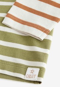 Next STRIPE REGULAR FIT - Langarmshirt - green