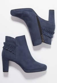 Tamaris Botines bajos - dark blue